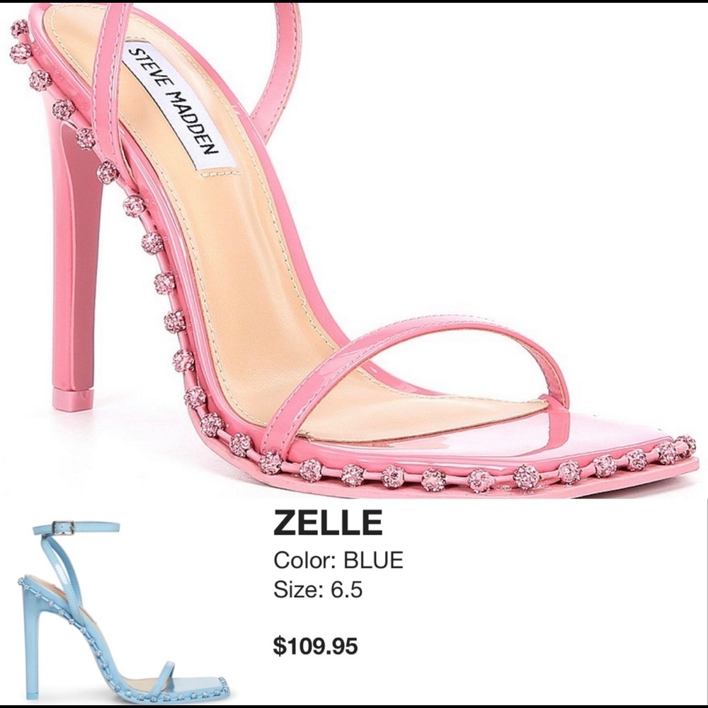 Brand new- Steve Madden Rhinestone Heels